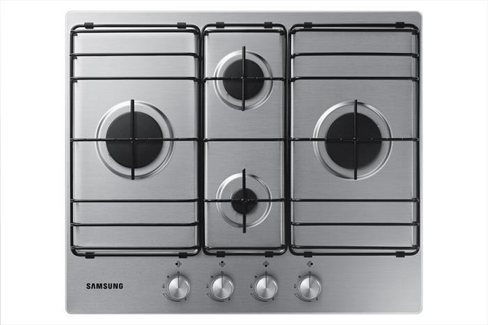 "SAMSUNG - Piano cottura a gas NA64H3110BS/T1 60cm-ACCIAIO AISI 304"