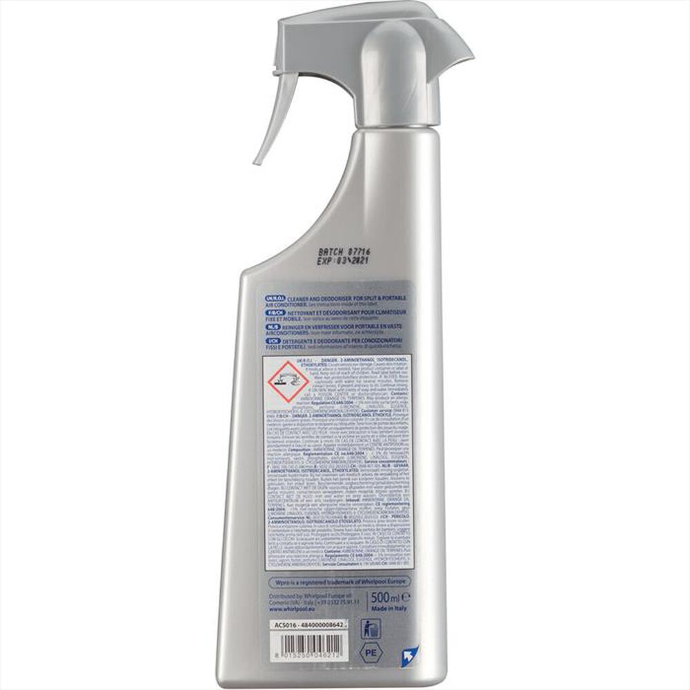Immagine del prodotto WHIRLPOOL - WPro ASC016 (Detergente spray climatizzatori)