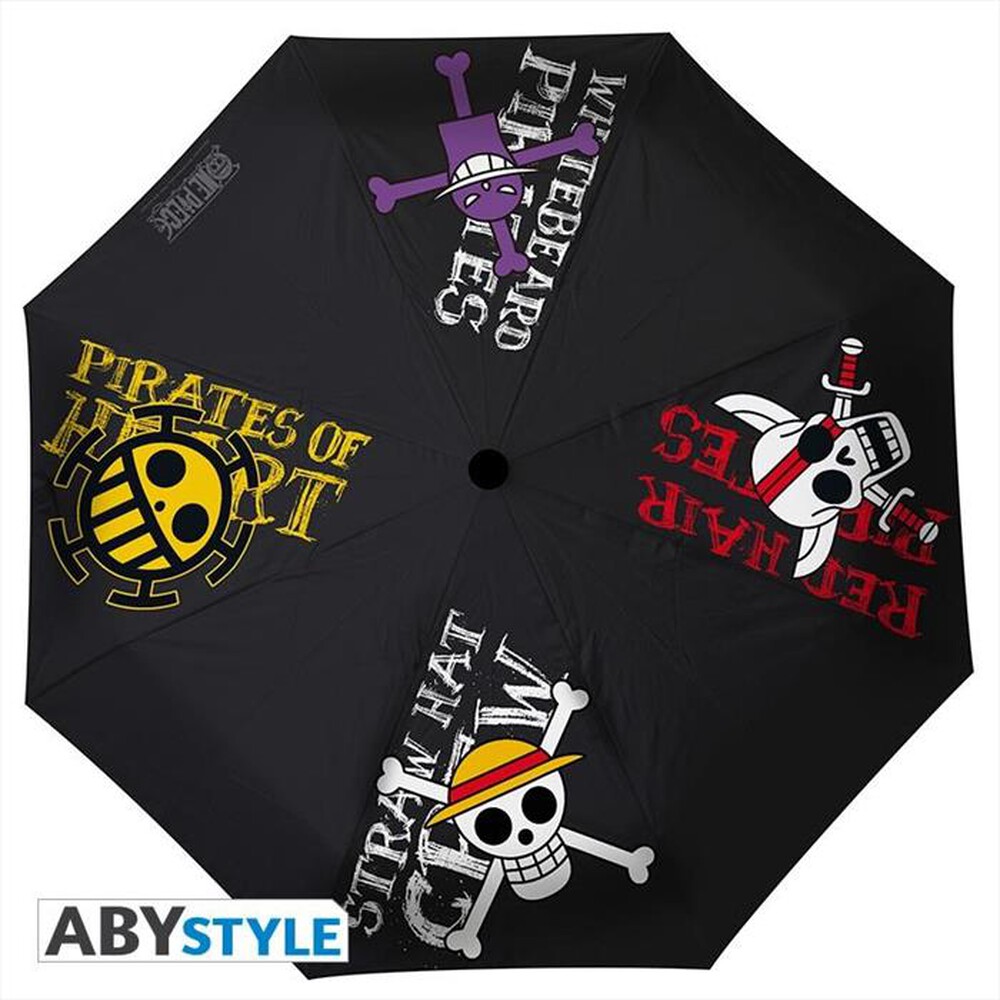 Immagine del prodotto ABYSSE - ONE PIECE OMBRELLO SIMBOLO PIRATI-Multicolore