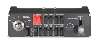 LOGITECH - Pannello selettori G SAITEK PRO FLIGHT SWITC-Nero