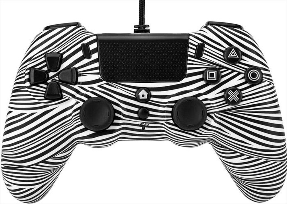 "QUBICK - WIRED CONTROLLER-Nero/Bianco"