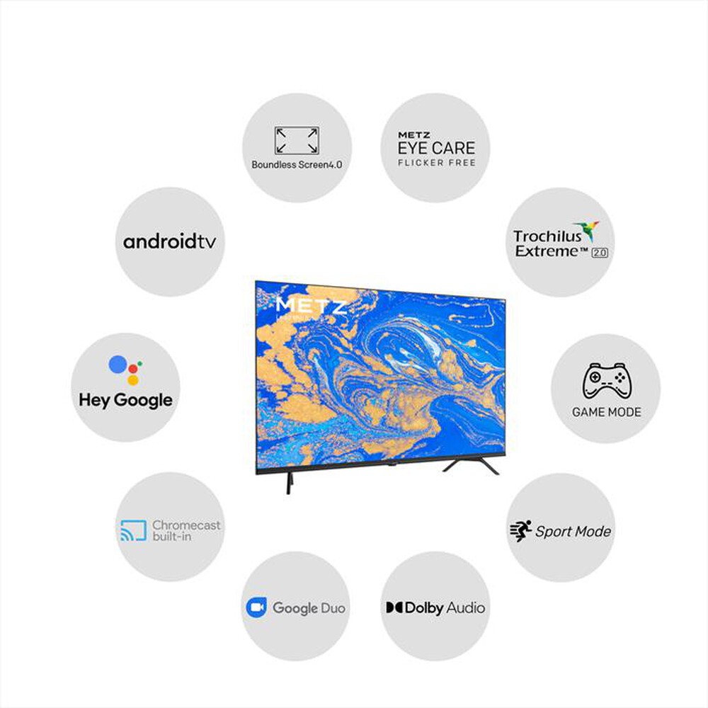 Immagine del prodotto METZ - Smart TV LED UHD 4K 50" 50MUC6100Z