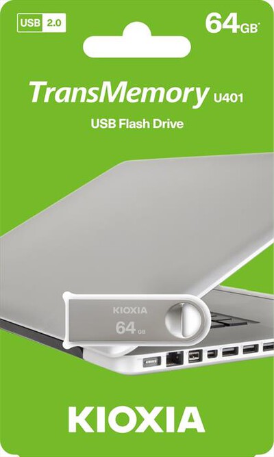 KIOXIA - CHIAVETTA USB U401 OWAHRI 2.0 64GB-Grigio