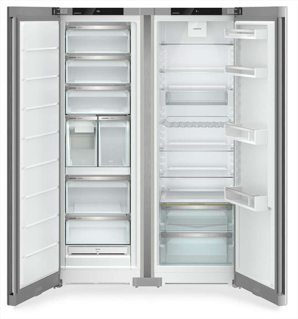 "LIEBHERR - Frigorifero side by side XRFSF 5240-20 Classe E-SteelFinish / Silver"