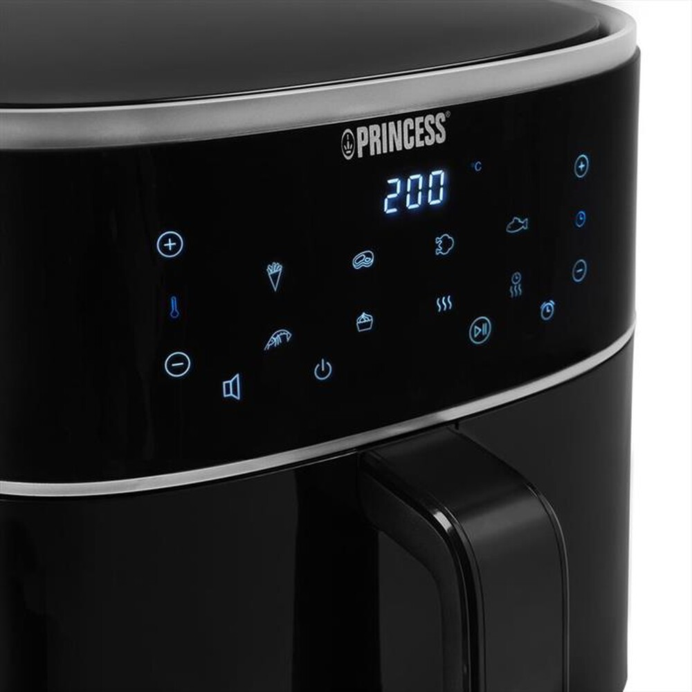 "PRINCESS - Friggitrice ad aria Aerofryer digitale 6L-Nero"
