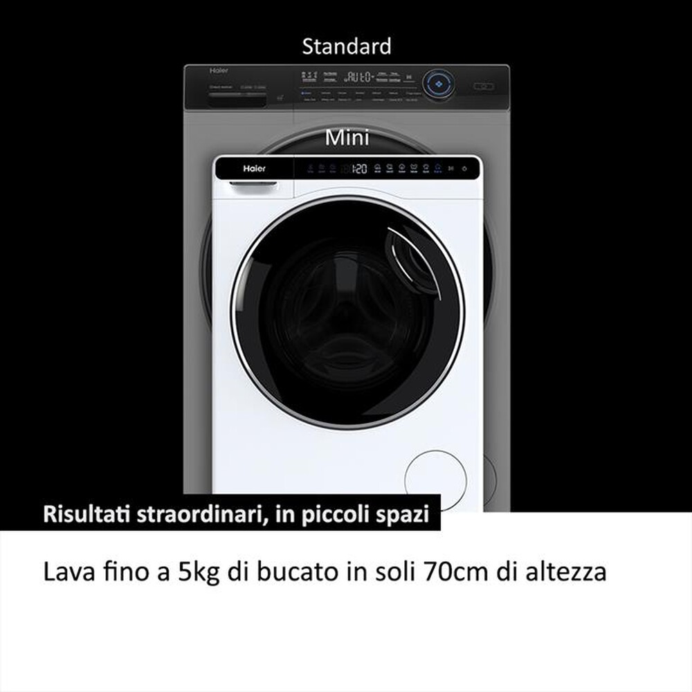 Immagine del prodotto HAIER - Lavatrice HW50-BP12307-S 5 Kg Classe A-Bianco