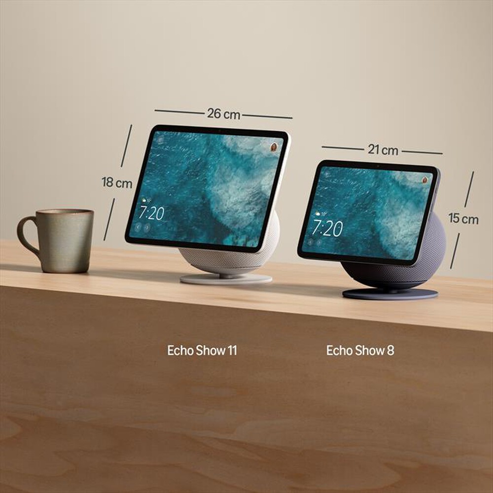 Immagine del prodotto AMAZON - NUOVO AMAZON ECHO SHOW 8 (2025 RELEASE)-Glacier White