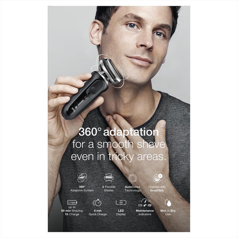"BRAUN - SERIES 7 71-N7200CC-NERO"