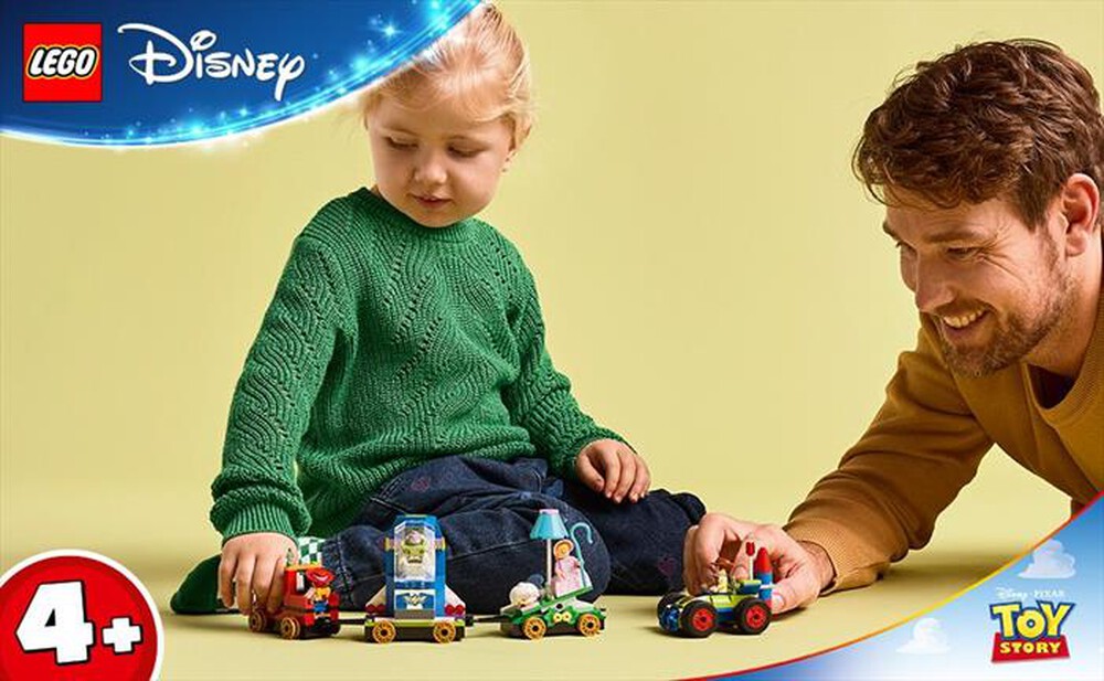 "LEGO - TOY STORY: TRENO E AUTO RC CELEBRATIVI-,"