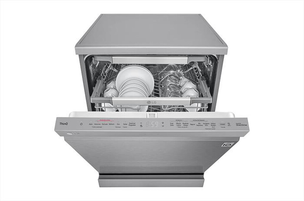"LG - Lavastoviglie DF455HSS Classe C 14 coperti-Acciaio"