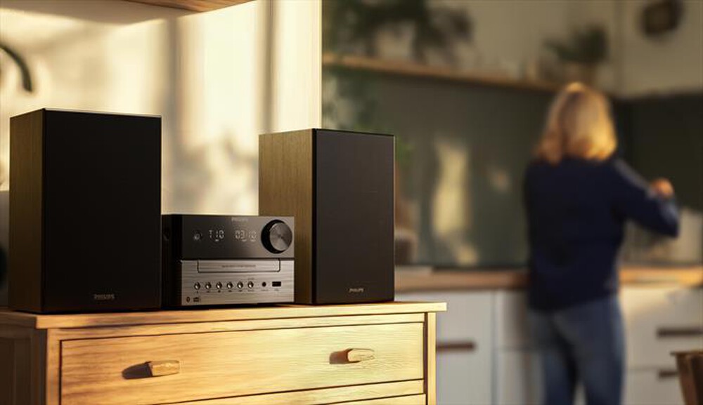 "PHILIPS - Sistema musicale micro TAM3505M2/12-Black"