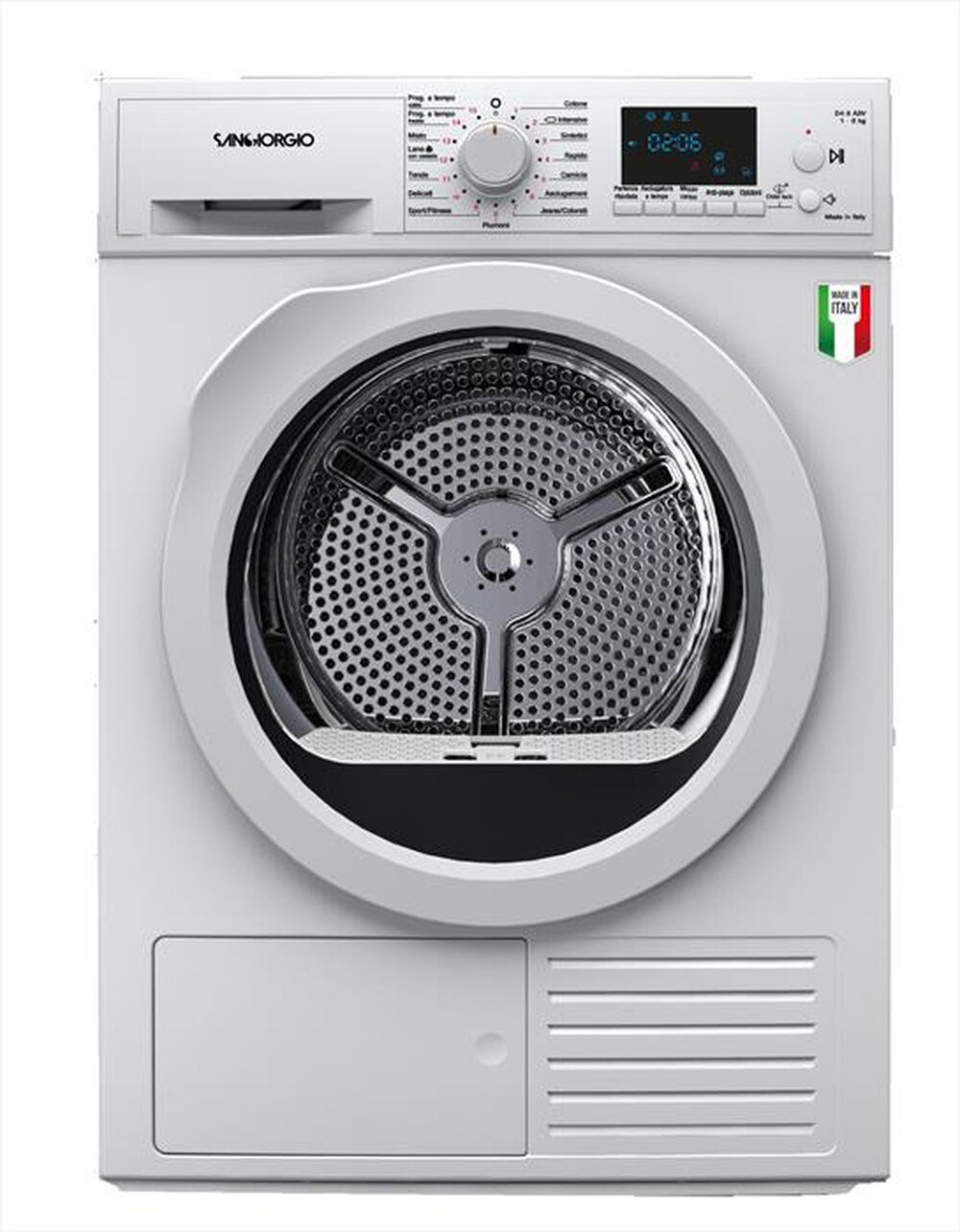 "SANGIORGIO - Asciugatrice SDR9I 9 Kg Classe A++"