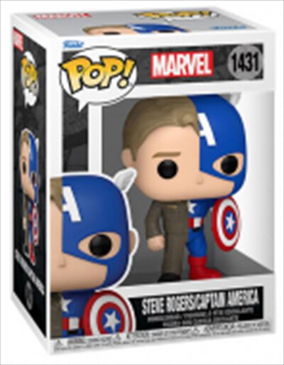 FUNKO - 80891 Marvel Split Steve Rogers/Captain America-n.d.