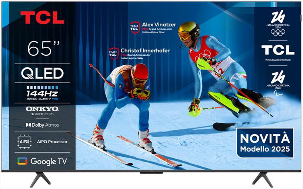 Immagine del prodotto TCL - Smart TV QLED UHD 4K 65" 65P89K-Metallico