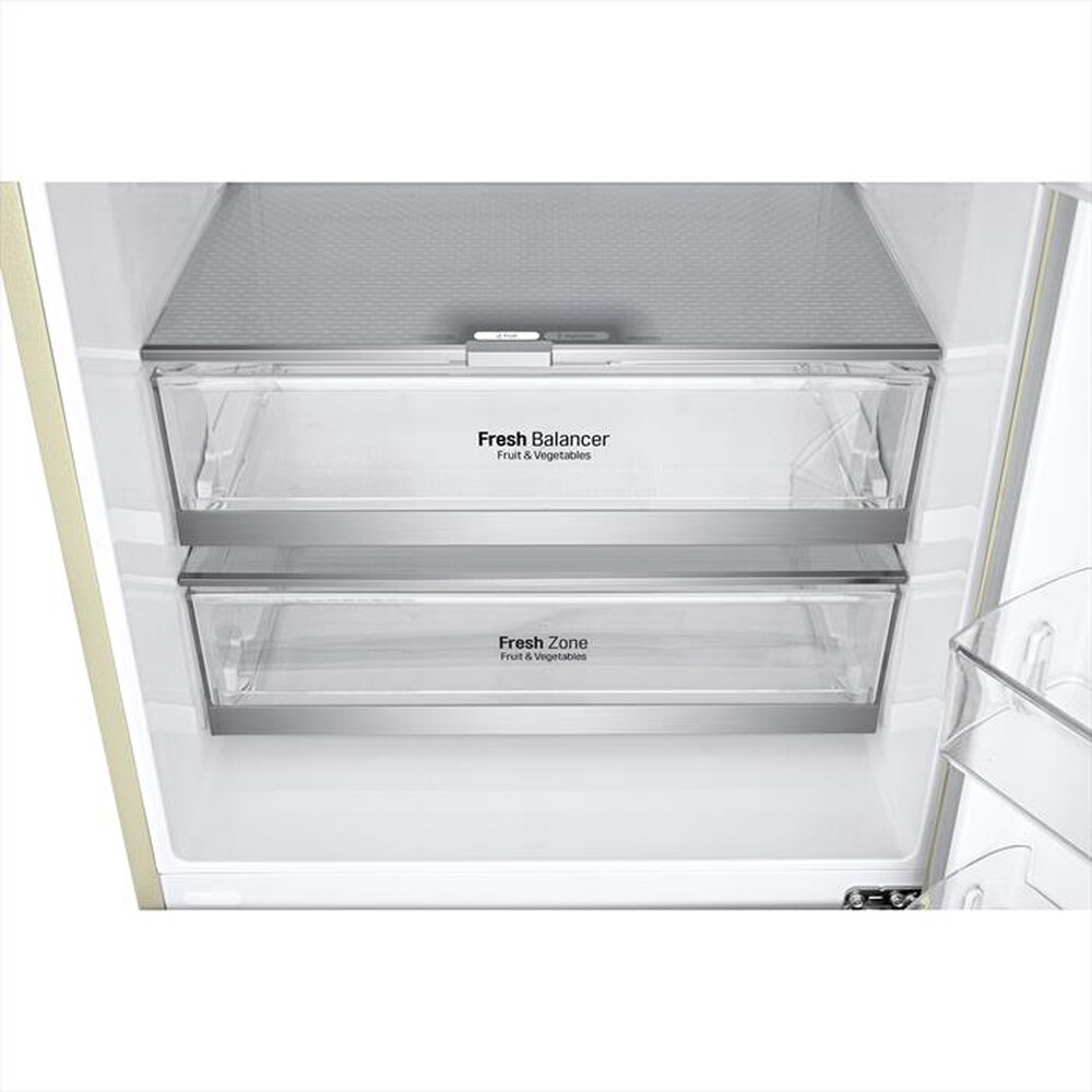 "LG - Frigorifero combinato GBB567SECMN Classe E 500lt-Sabbia"