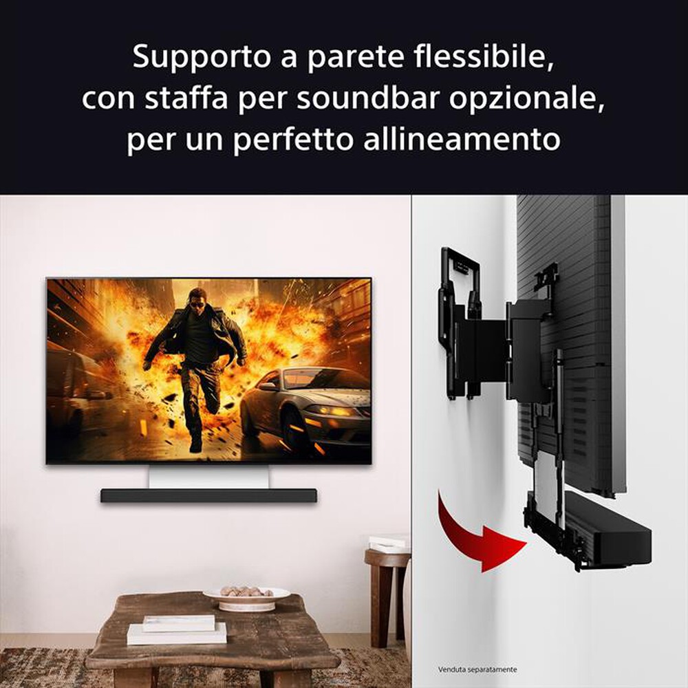 Immagine del prodotto SONY - Smart TV OLED 55" 4K K55XR8APAEP 120Hz-Nero