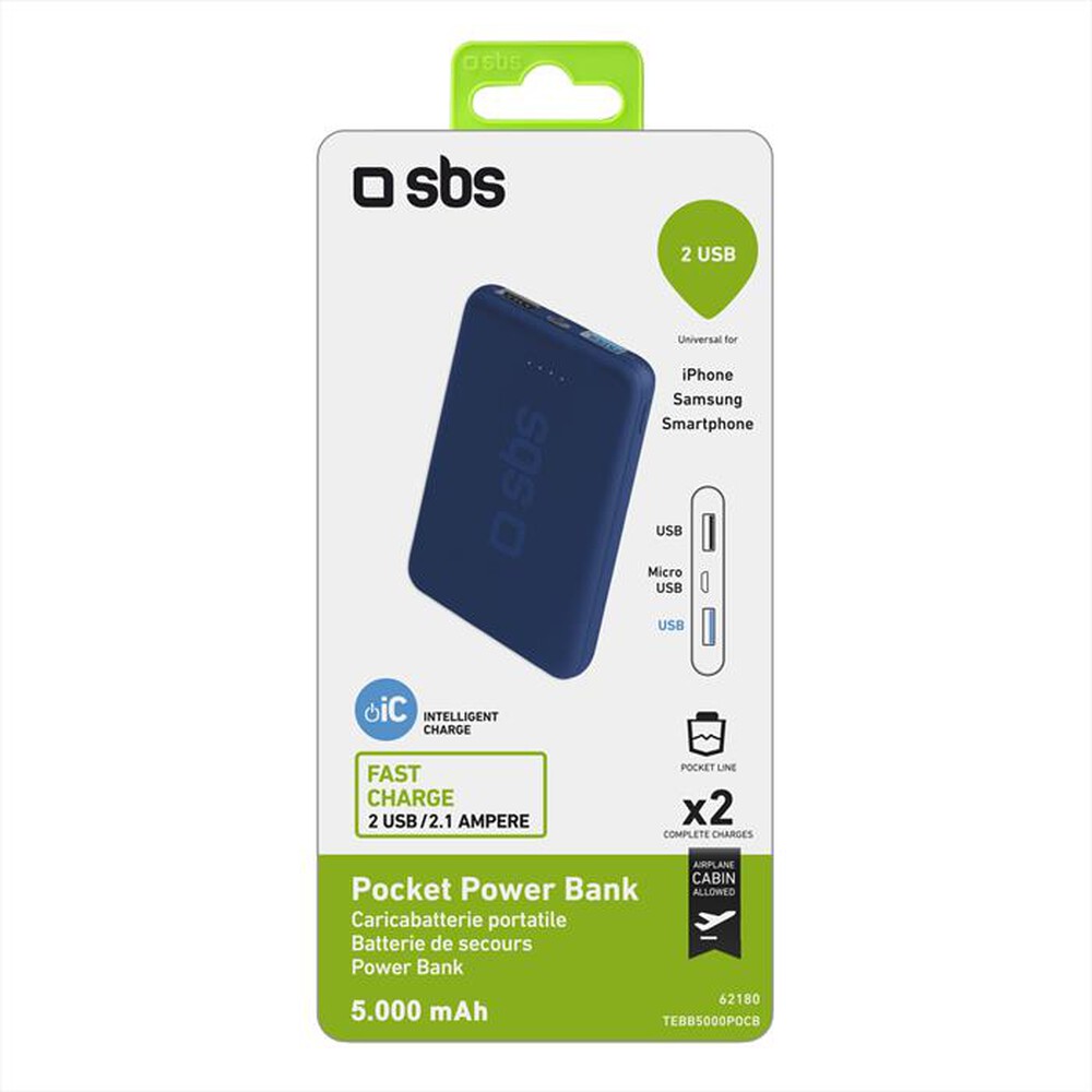 "SBS - TEBB5000POCB-BLU"