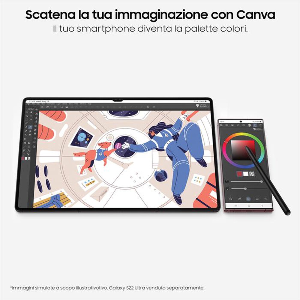 "SAMSUNG - Galaxy Tab S8 WiFi (8GB/128GB)-Silver"