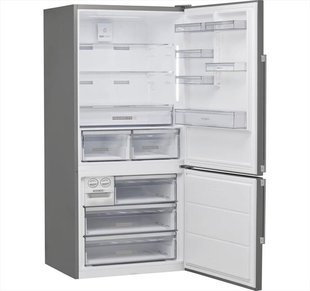 "WHIRLPOOL - Frigorifero combinato W84BE 72 X 2 Classe E"