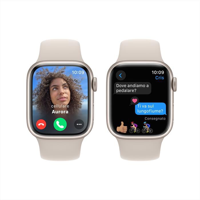 APPLE Watch Series 9 GPS Cassa 41mm S M Galassia Euronics