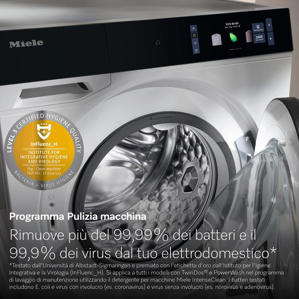 "MIELE - Lavatrice WQ 1000 WPS NOVA EDITION 9 Kg Classe A-Bianco"