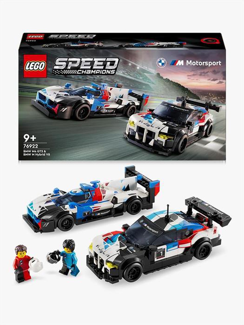 Immagine del prodotto LEGO - SPEED BMW M4 GT3 e BMW M Hybrid V8 76922
