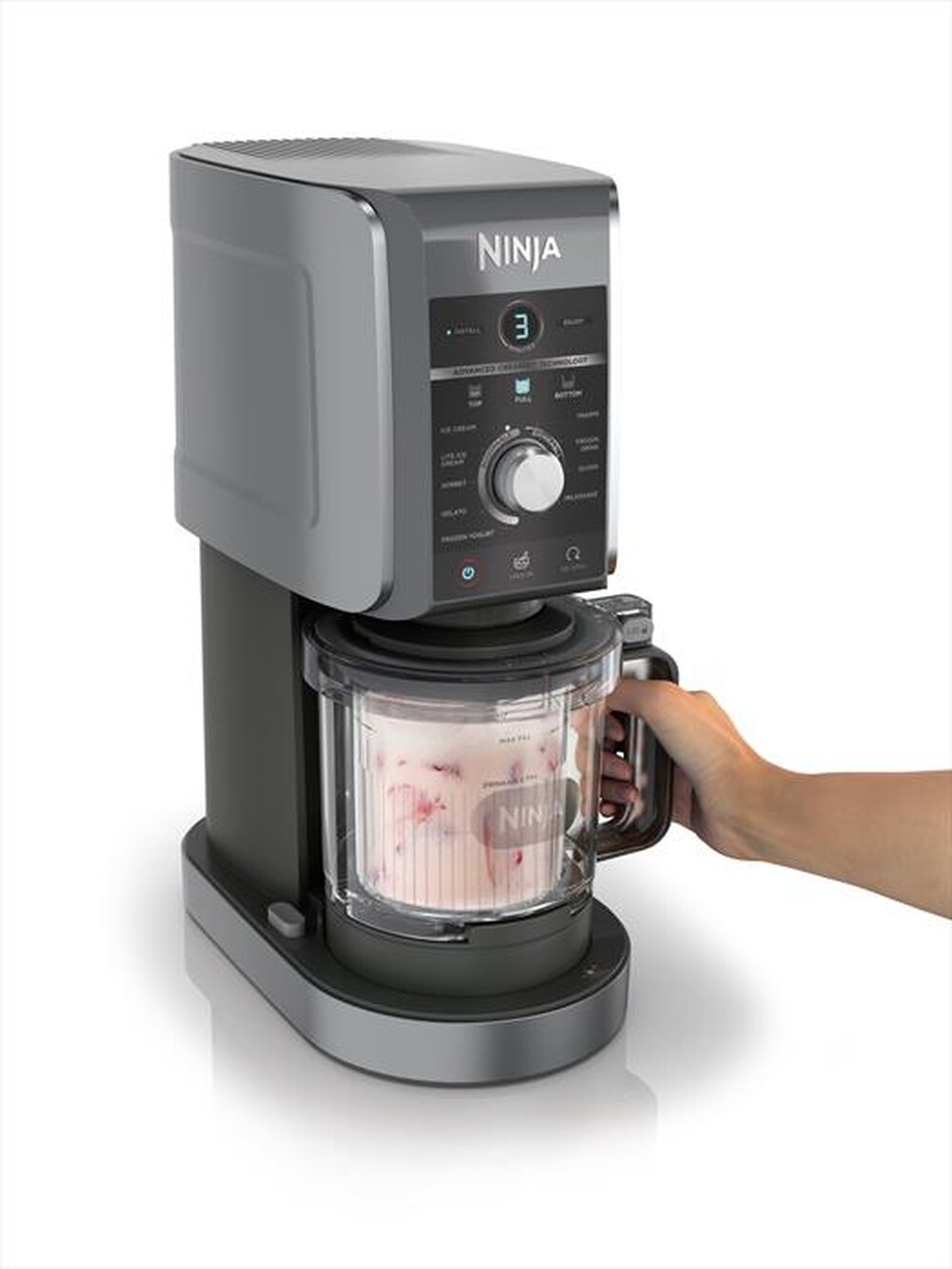 "NINJA - GELATIERA CREAMI DELUXE NC501EU-Argento"