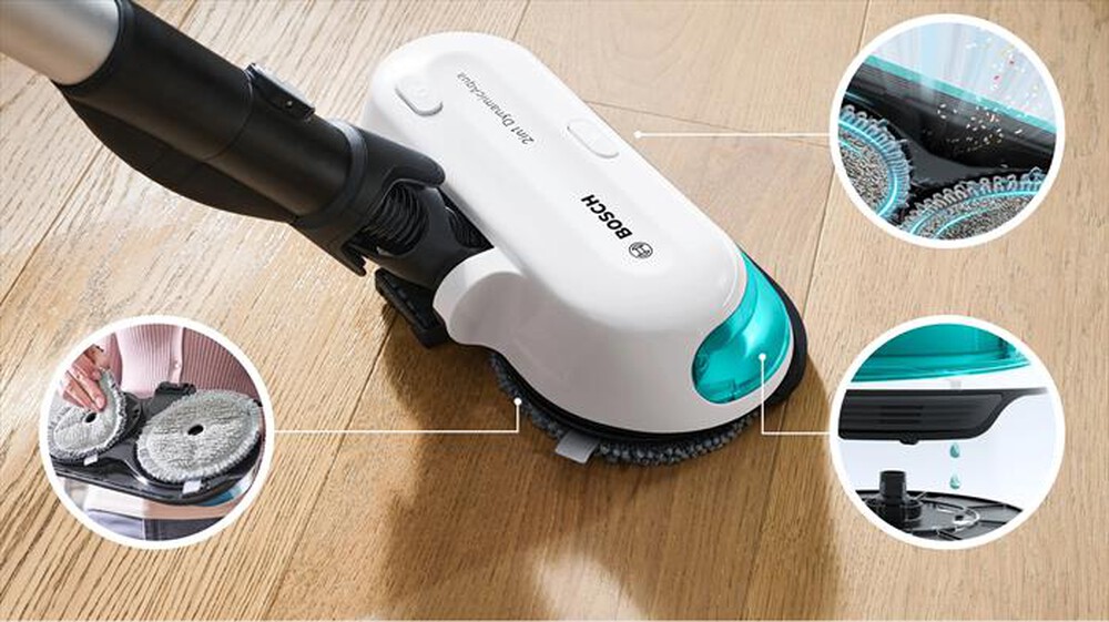 "BOSCH - Aspirapolvere ricaricabile BCS71HYG4-Black,White"