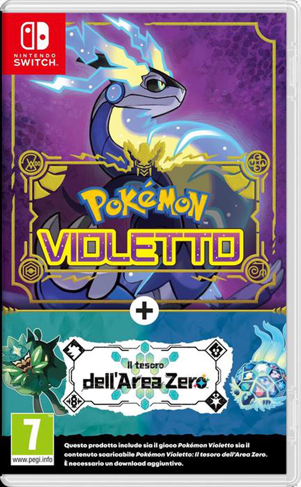 "NINTENDO - Bundle Pack Pokémon Violetto + Il Tesoro dell’Area"