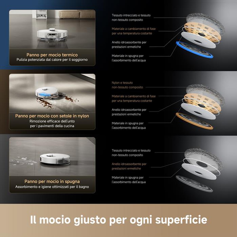 Immagine del prodotto DREAME - Aspirapolvere robot MATRIX 10 PROVIM-Bianco