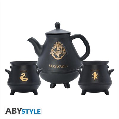 ABYSSE - HARRY POTTER - TEIERA - SET CON CALDERONI HOGWARTS-Nero