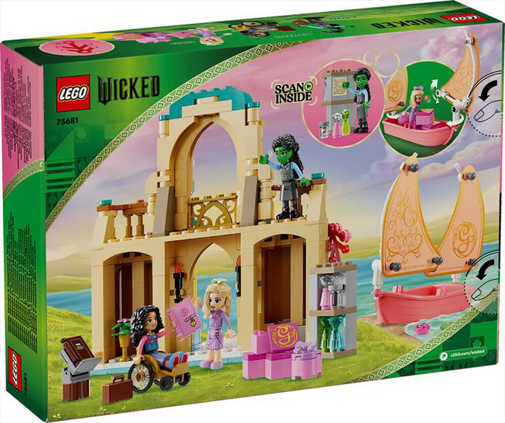 "LEGO - WICKED Glinda, Elphaba e Nessarose all’Unive-75681"