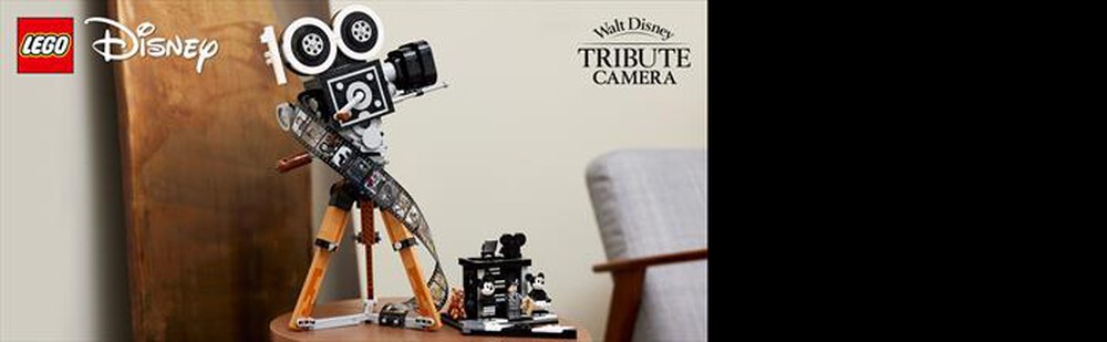 Immagine del prodotto LEGO - DISNEY CLASSIC Cinepresa omaggio Walt DISNEY 43230
