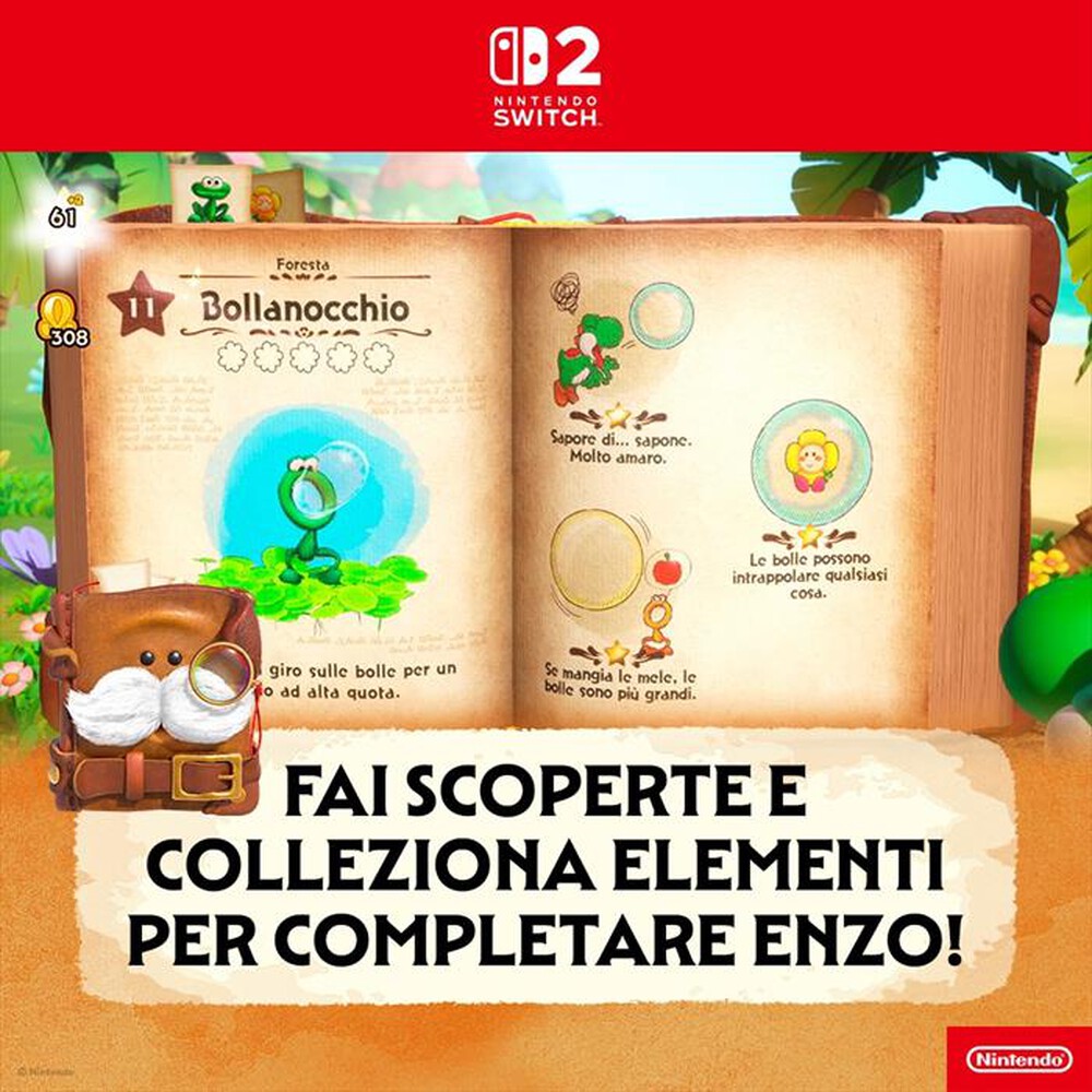 Immagine del prodotto NINTENDO - YOSHI AND THE MYSTERIOUS BOOK-nd