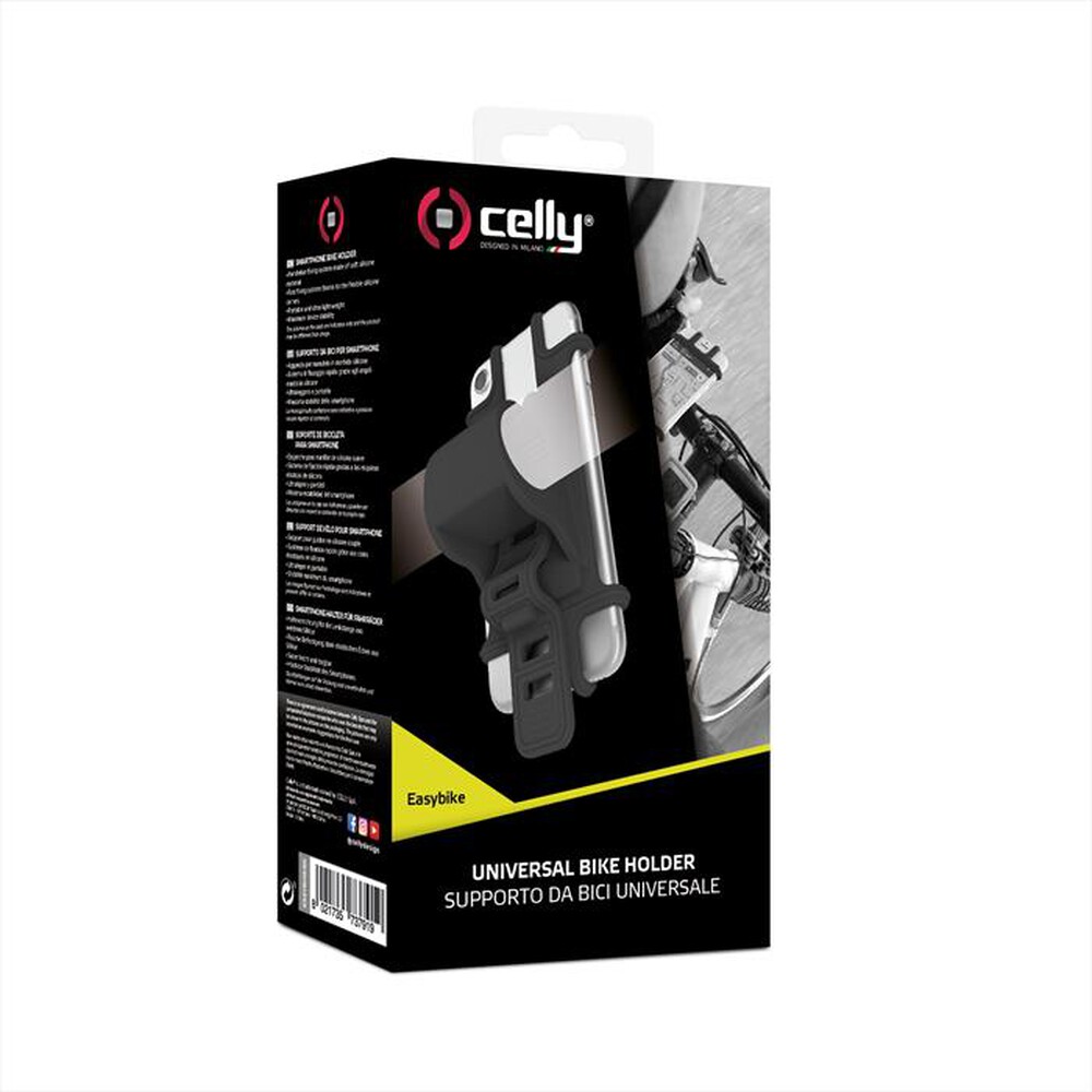 Immagine del prodotto CELLY - EASYBIKEBK-Nero/Silicone