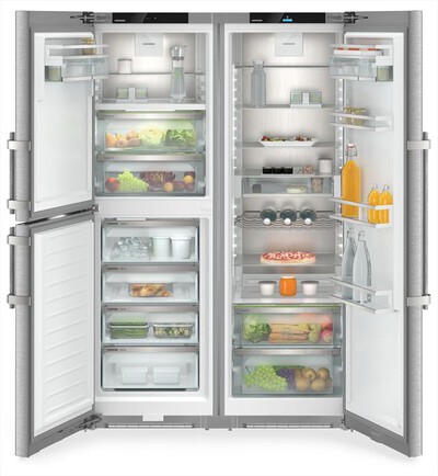 LIEBHERR - Frigorifero side by side XRCSD 5255-20 Classe D-Acciaio SmartSteel / Silver
