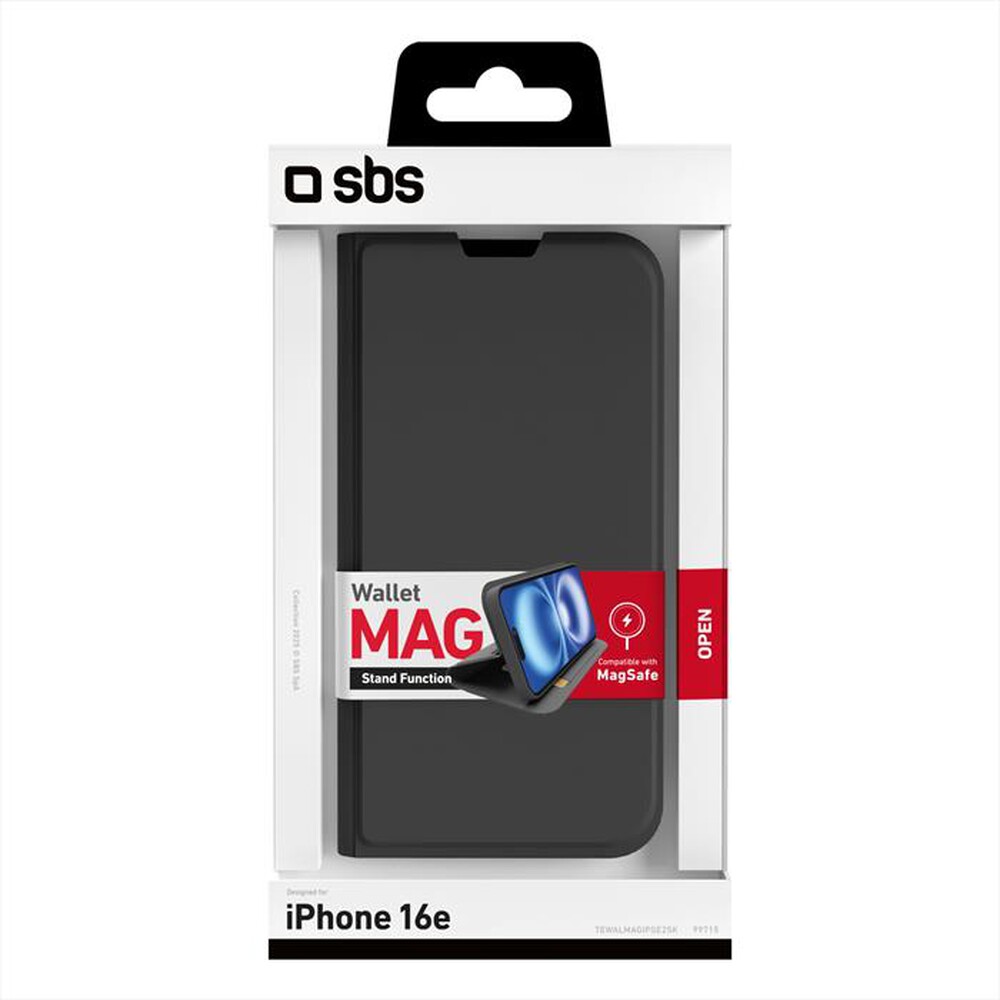 Immagine del prodotto SBS - Cover Wallet Mag iPhone SE 2025 EWALMAGIPSE25K-Nero