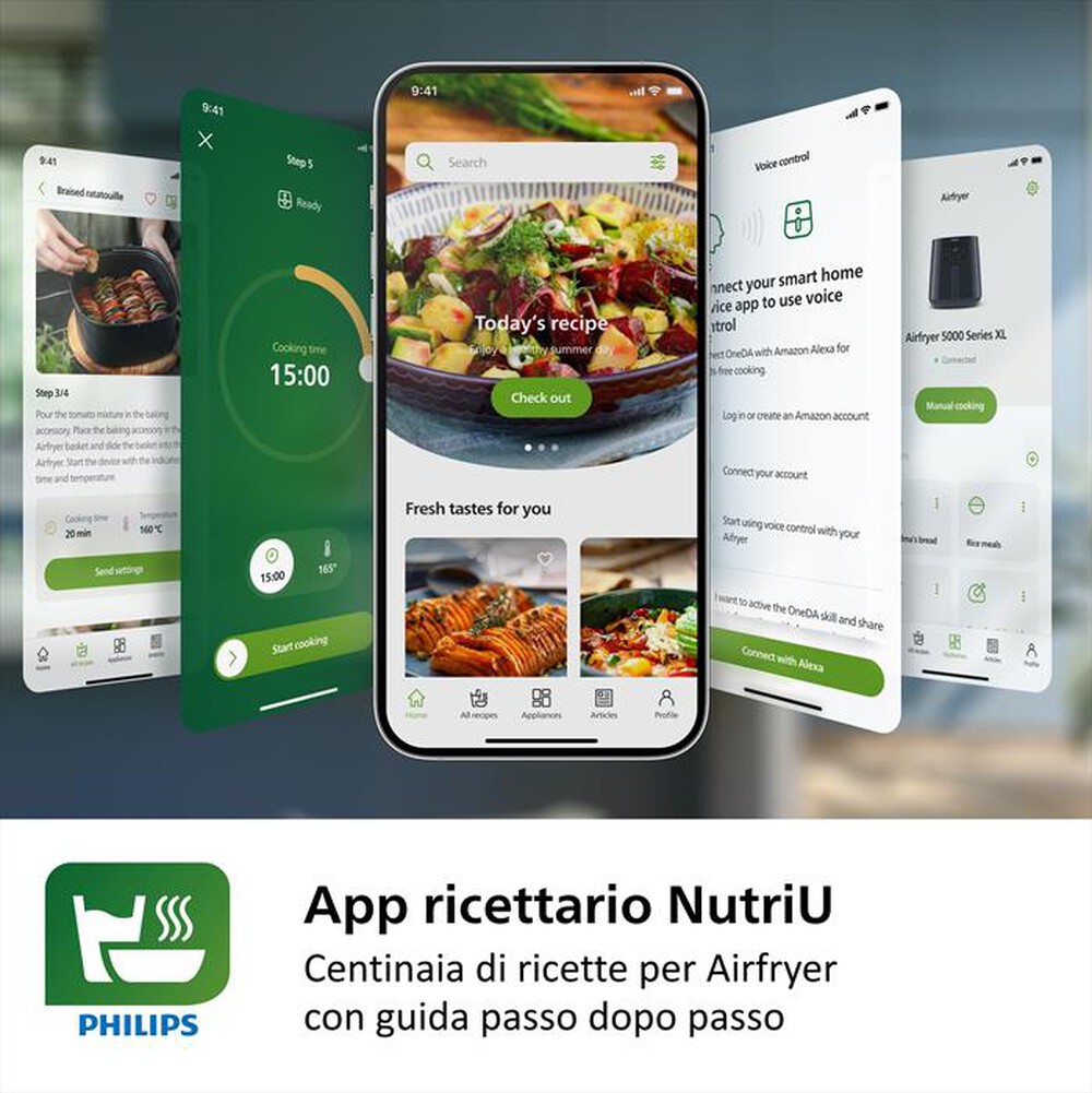 Immagine del prodotto PHILIPS - FRIGGITRICE AIRFRYER SERIE 3000 DA 4.1L HD9200/90