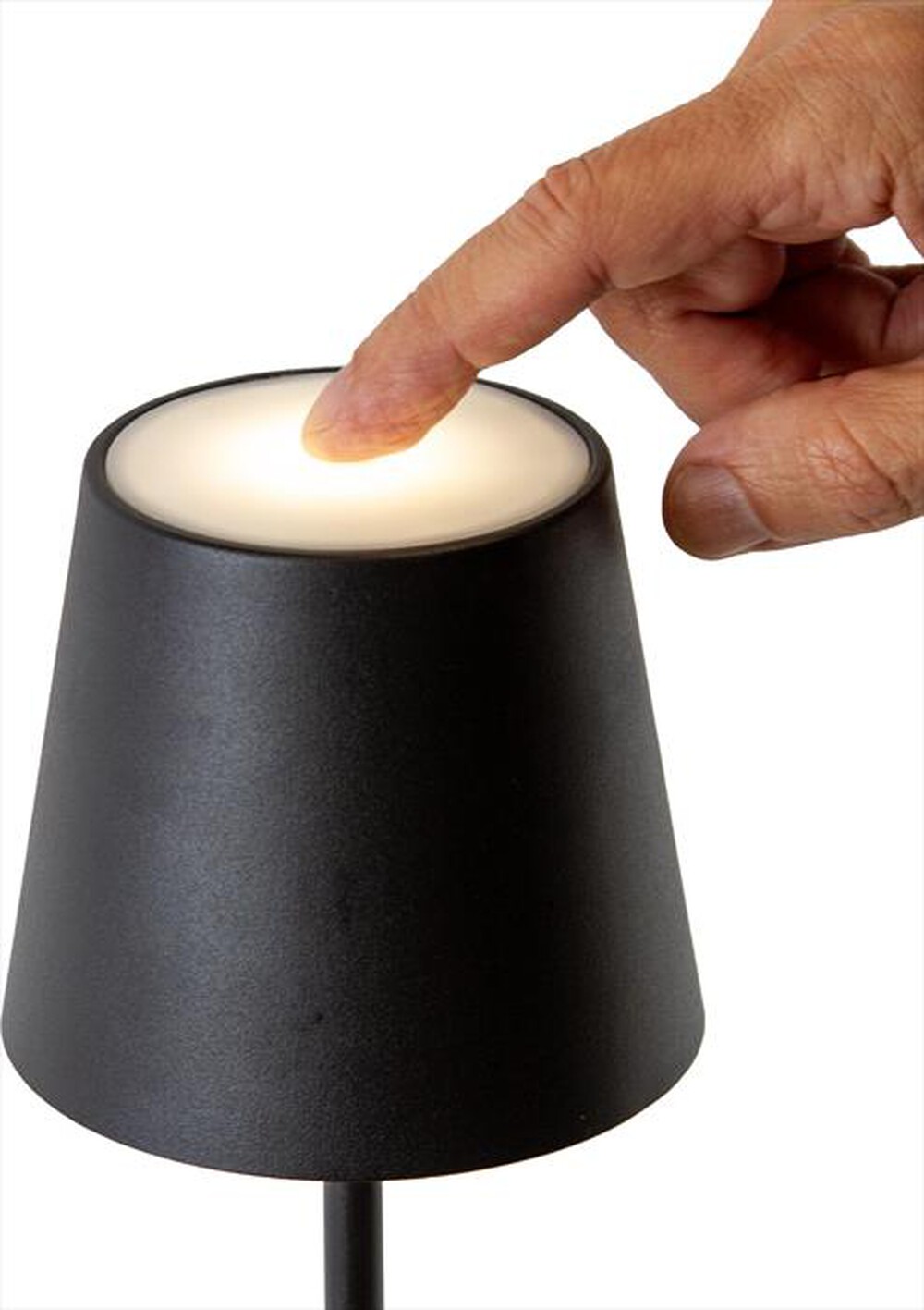 "MAJESTIC - Lampada d'appoggio AGATA-NERO"