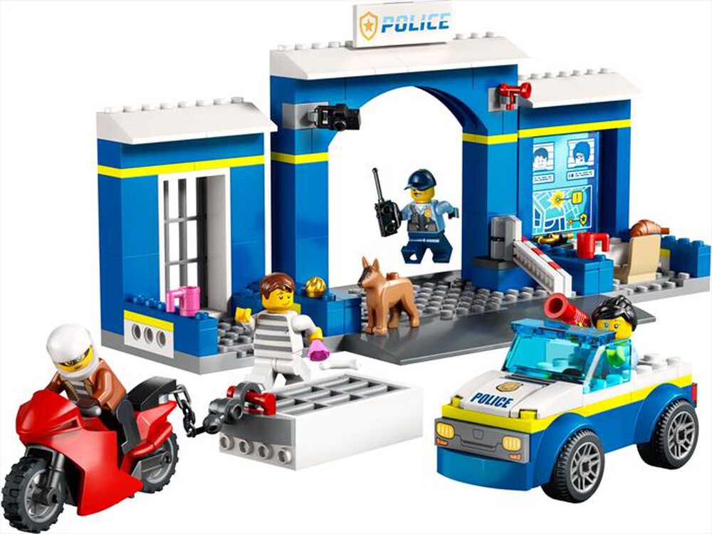 Immagine del prodotto LEGO - CITY Inseguimento alla Stazione di Polizia - 60370-Multicolore