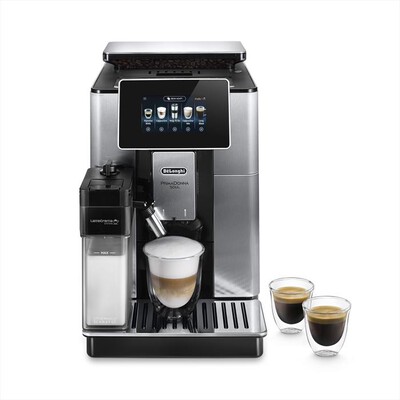 DE LONGHI - PRIMADONNA SOUL ECAM610.74.MB MACCHINA AUTOMATICA-Silver Black