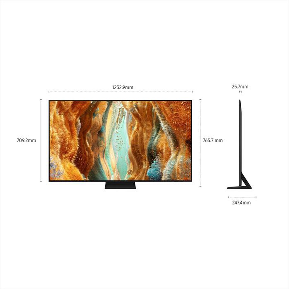 "SAMSUNG - Smart TV MINI LED UHD 4K 55\" QE55QN70FAUXZT-Black"
