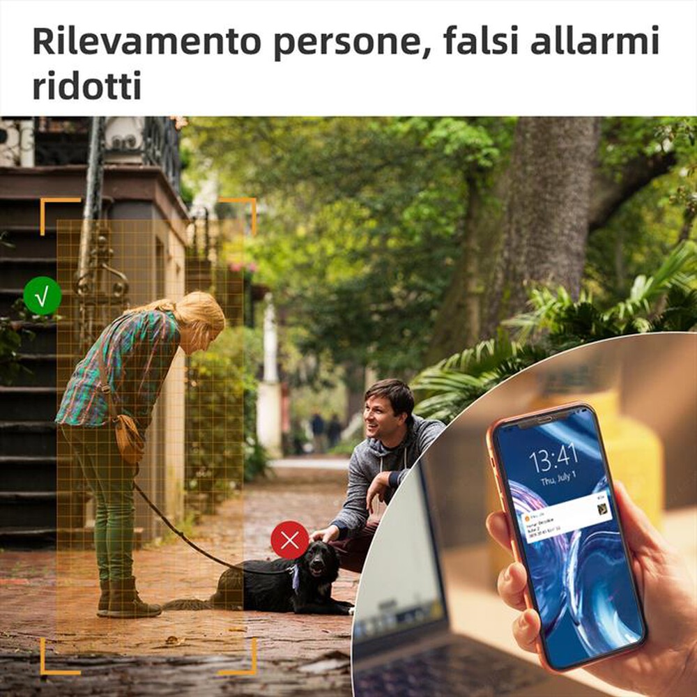 "IMOU - BULLET 2S TELECAMERA DA ESTERNO IP67-BIANCO"