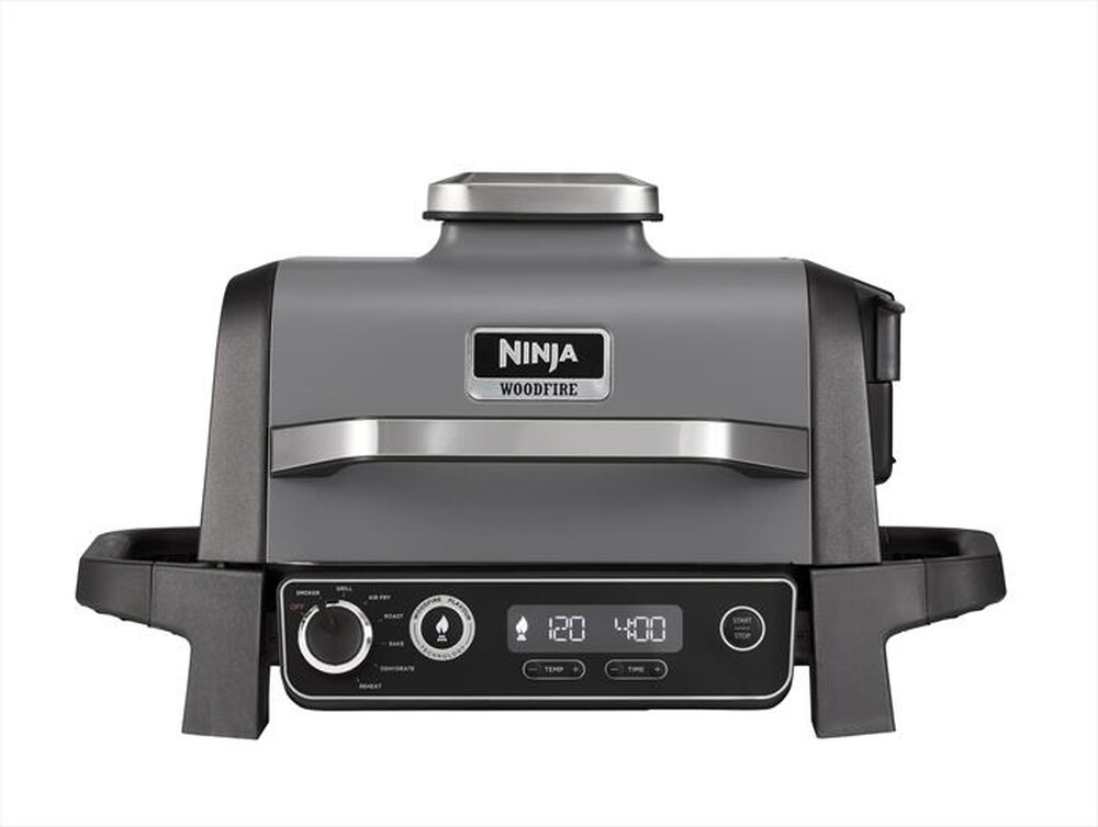 NINJA - BBQ&nbsp;elettrico Woodfire+affumicatore OG701EU-nero