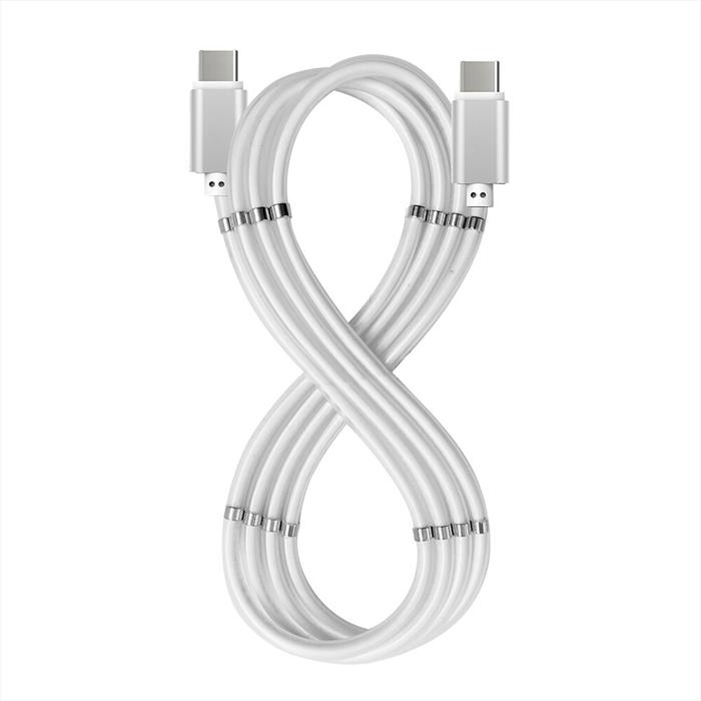 "CELLY - USBCUSBCMAGWH - MAGNET CABLE 60W-Bianco"