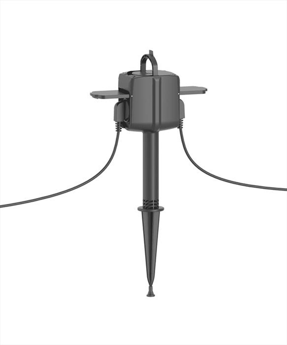 "WOOX - Presa da esterno SMART TWO-WAY OUTDOOR SOCKET-NERO"