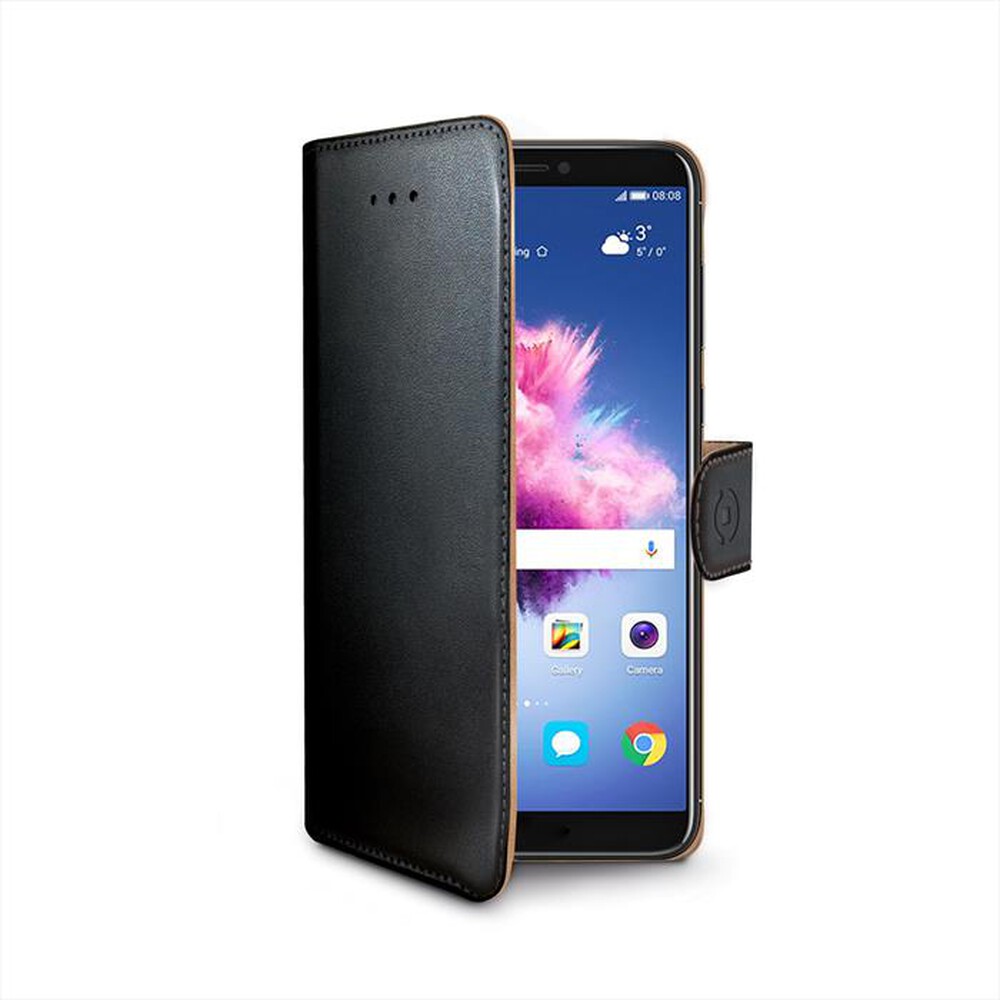 "CELLY - WALLY710 CUSTODIA PER P SMART/ENJOY 7S-Nero/Similpelle"