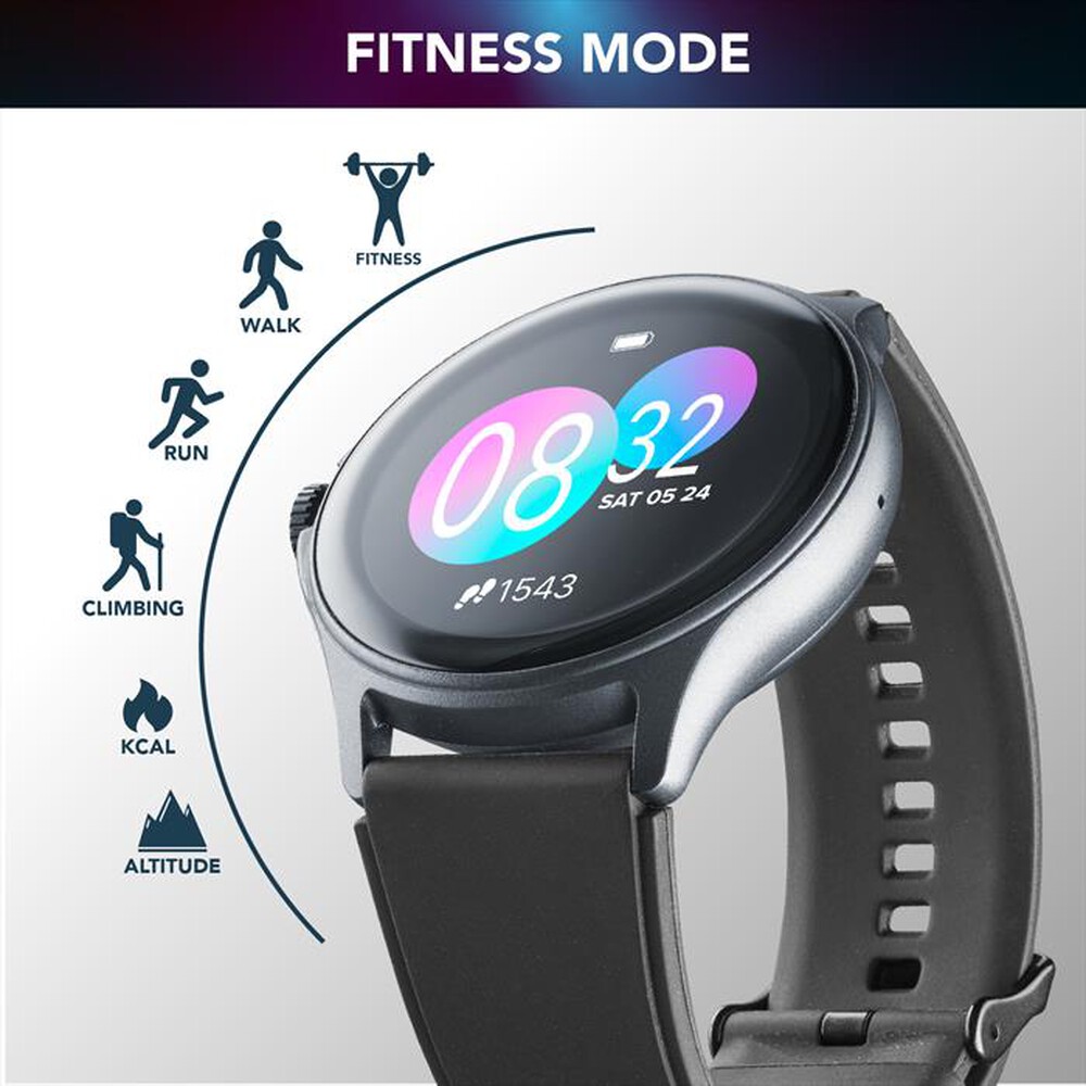 Immagine del prodotto CELLULARLINE - Smartwatch ION PRO ROUND-Nero