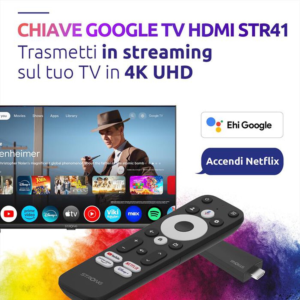 Immagine del prodotto STRONG - SRT41 VIDEO - MULTI MEDIA CONNECTION-nero