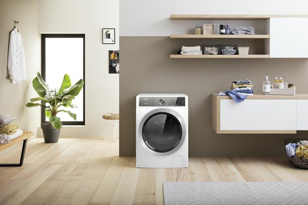 "HOTPOINT ARISTON - Lavatrice GENTLE POWER H8 W046WB IT 10 Kg Classe A-Bianco"